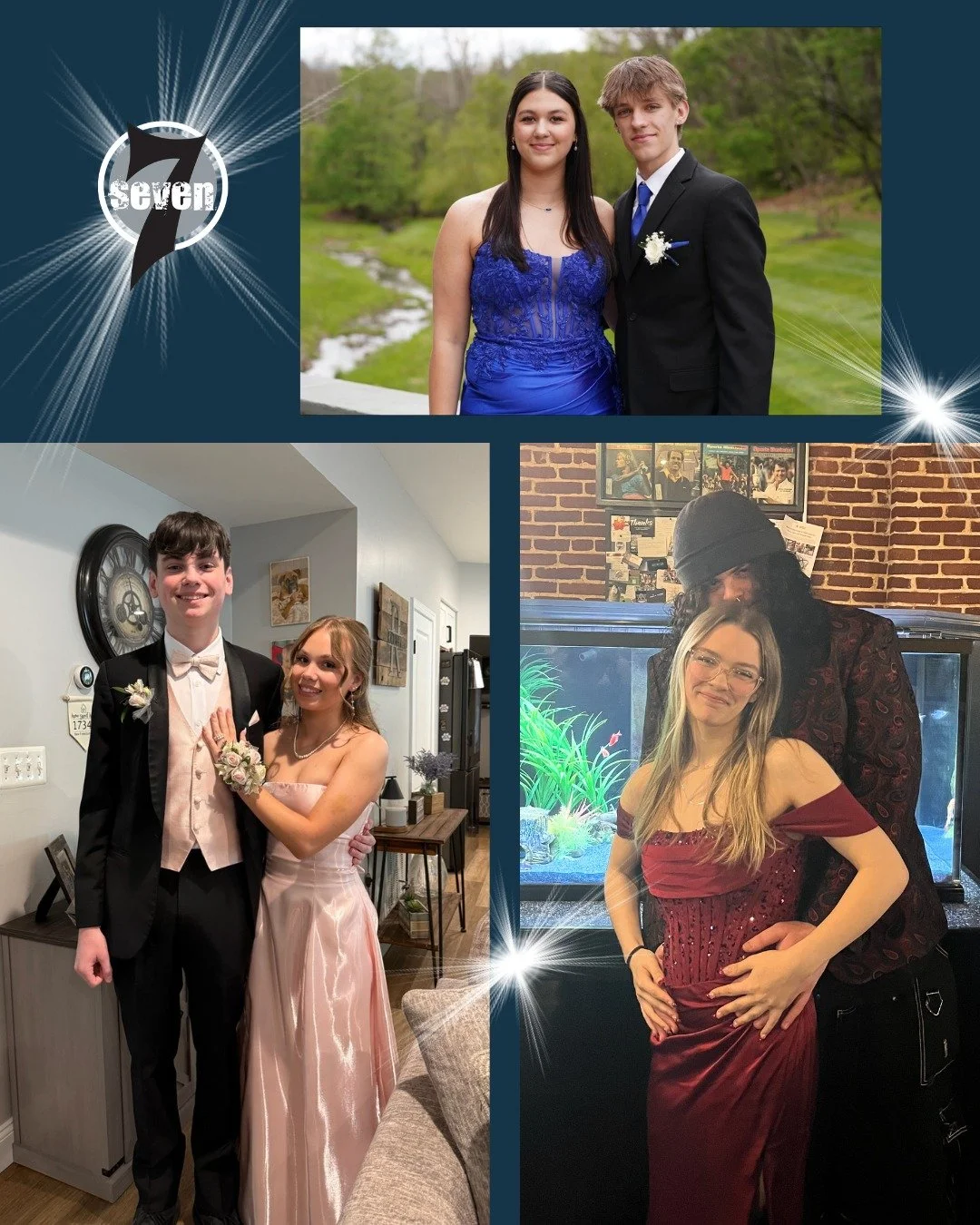 This past Saturday our seniors traded shifts for suits &amp; dresses 🎓🪩 How amazing do they all look?!
