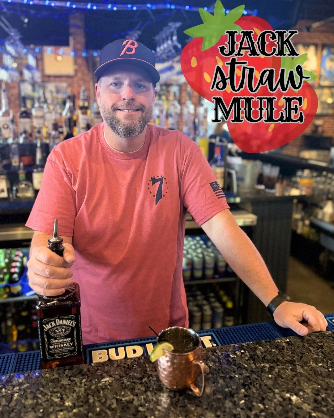 If summer had a favorite drink&hellip; this would be it 🍓☀️
The Jack Straw Mule is here to keep things cool and refreshing

Chris Melvin understood the assignment 🔥Jack Daniels, strawberry simple syrup, ginger beer and a splash of lemonade 🍋
