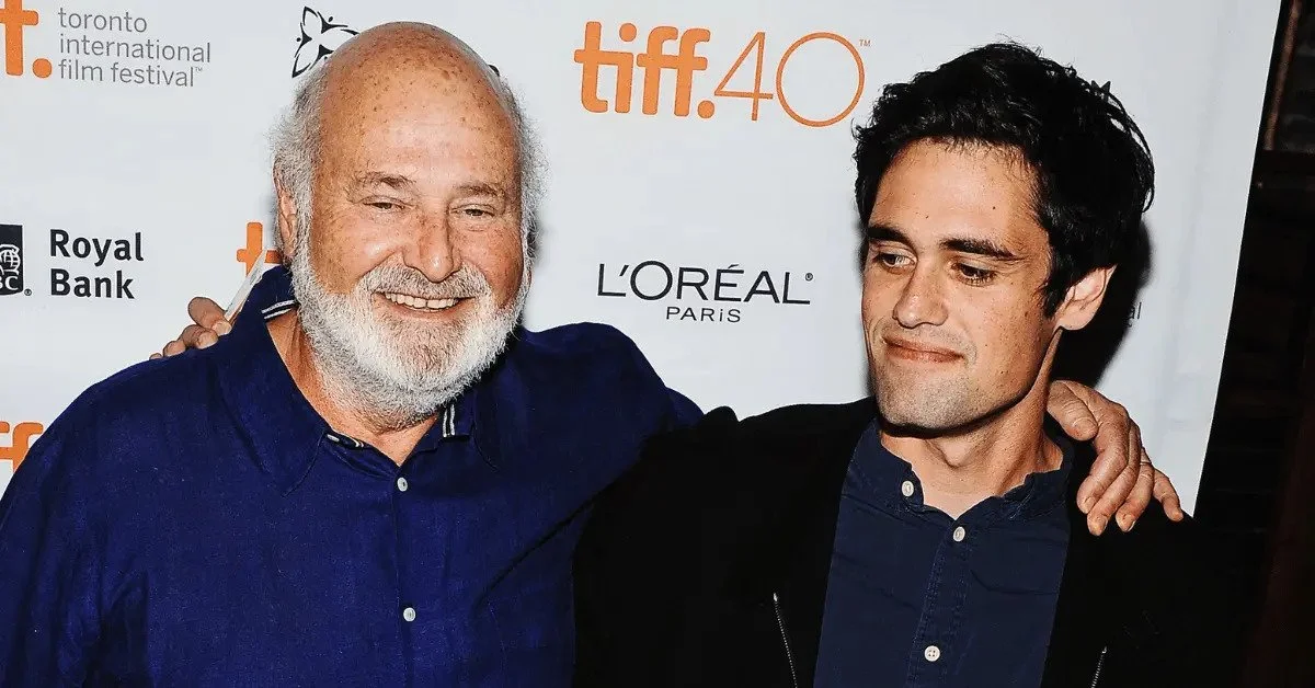 Rob Reiner with his son Nick