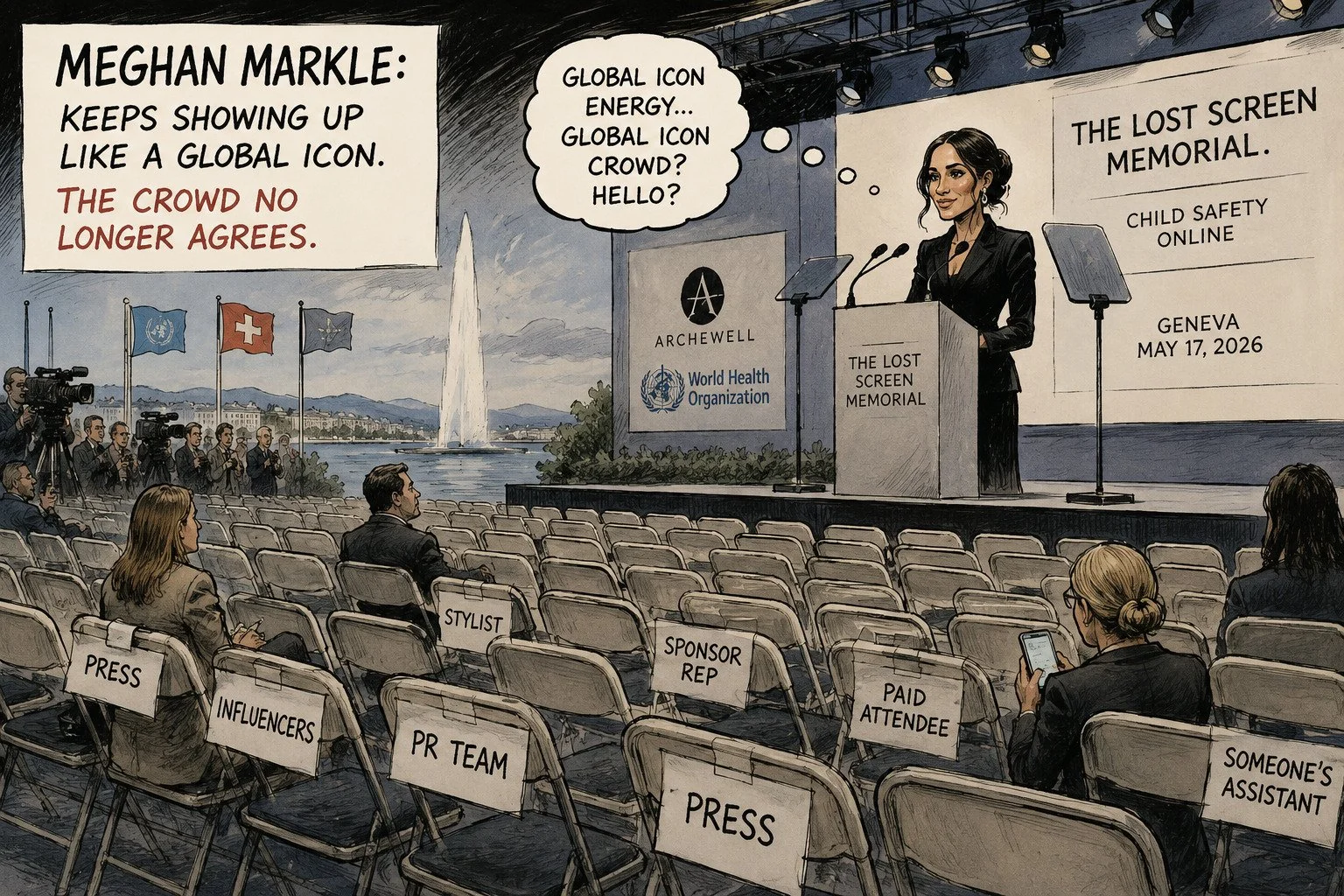Meghan Markle in Geneva