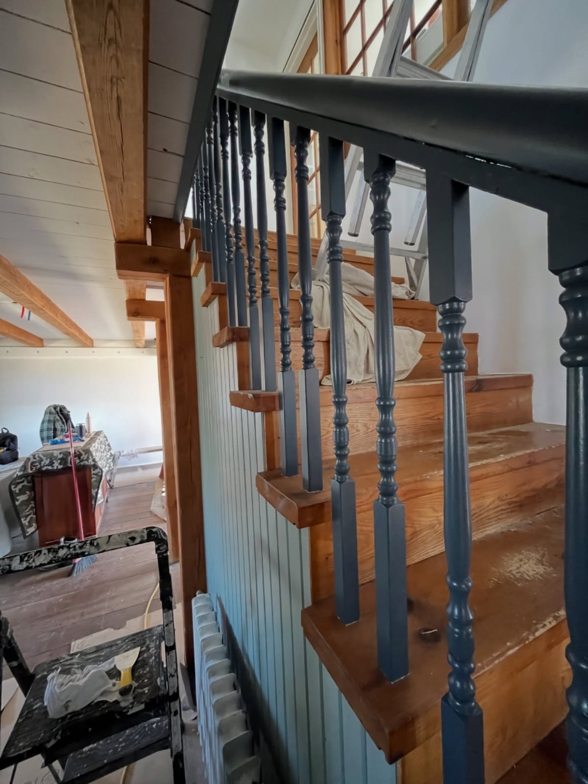 Nice @farrowandball colours we are fortunate to use on this extensive project. Wait til you see the kitchen cab colour!