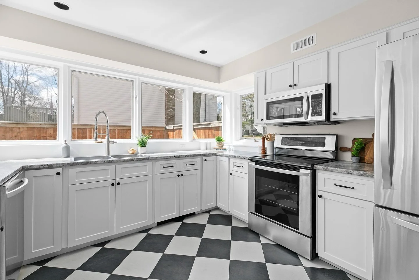 Recently completed kitchen cabinet spray job