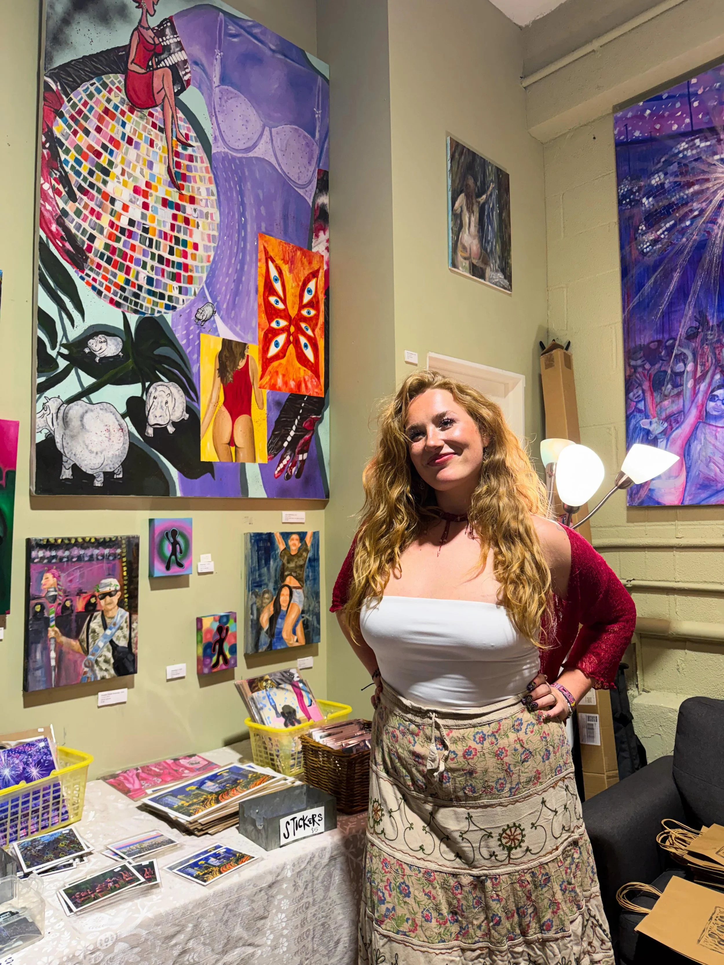 Art-a-whirl weekend was amazing! I am extremely grateful for every single person who came to my studio to see my art, it made my heart so full❤️

This was my first art-a-whirl and took months of preparation. I am so lucky to have a studio space to cr