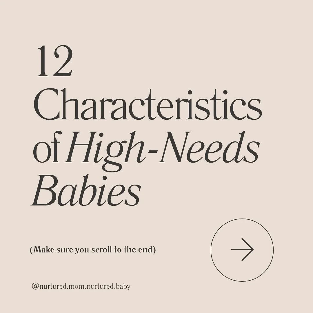I remember the first time I heard the term “high-needs baby” - 
I was scrolling through the support groups offered by @postpartumsupportinternational, trying to find one that I could join. I saw there was a group for caregivers of &ldquo