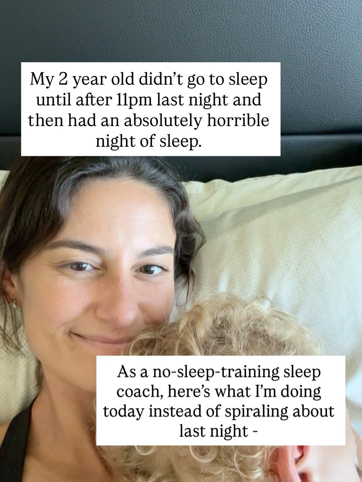 We had a bad night. We&rsquo;ve had lots of bad nights. But my baby isn&rsquo;t broken, and this isn&rsquo;t a problem to fix.

I don&rsquo;t need to sleep train him. But I also don&rsquo;t need to sit here in confusion and do NOTHING.

I&rsquo;m not