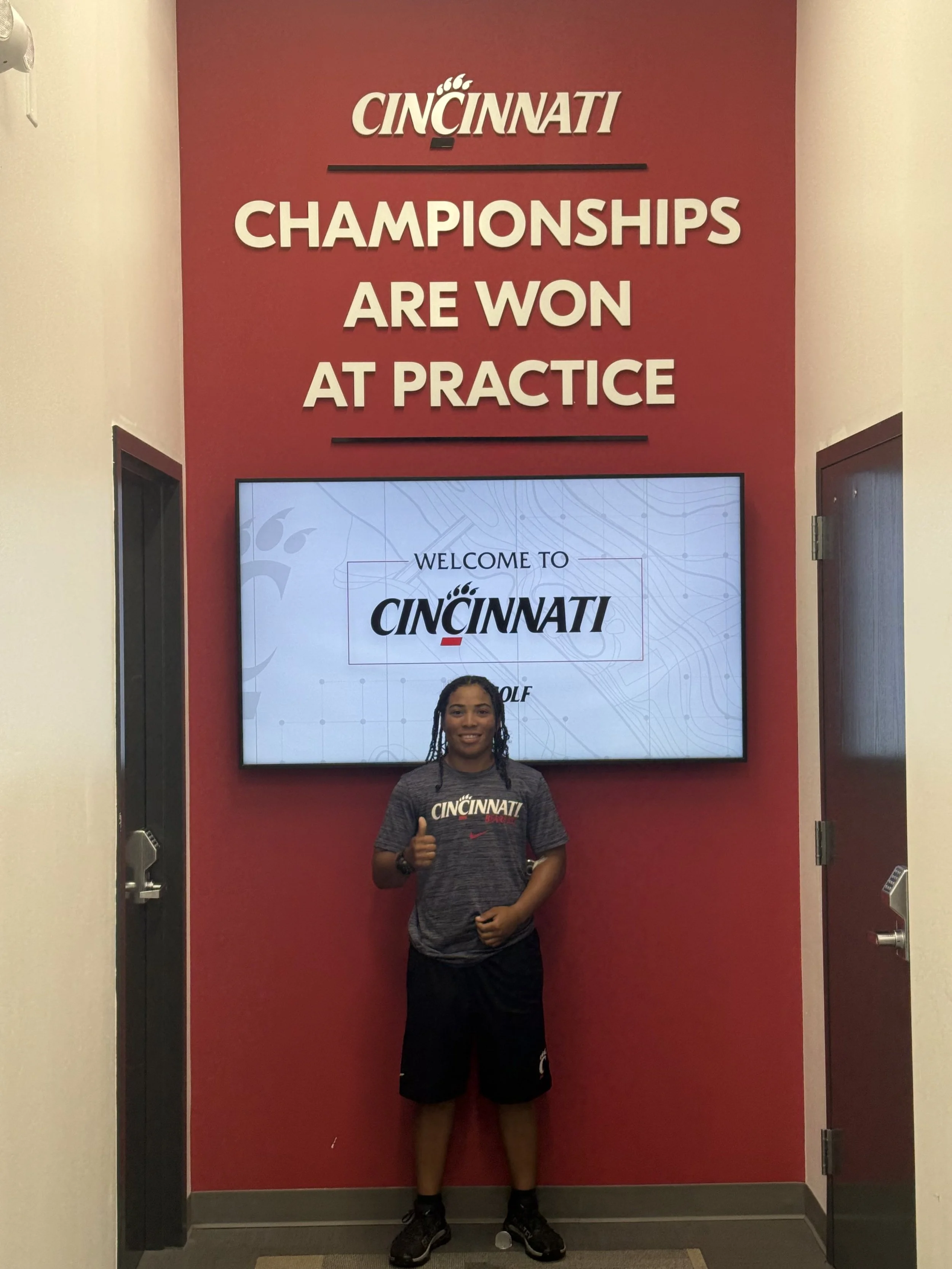 Staci at the Athletic Complex