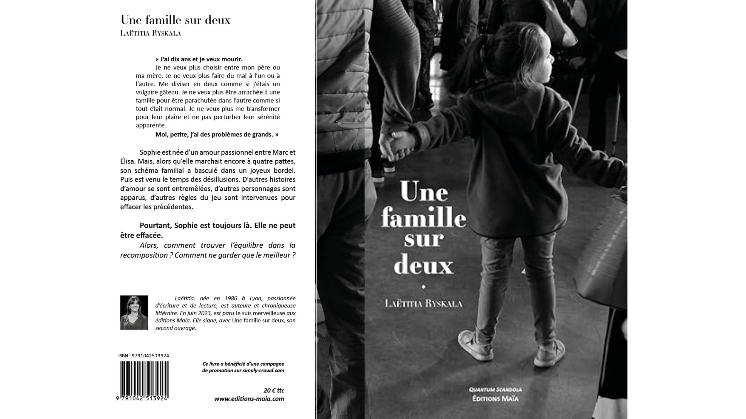 &nbsp;Coup de cœur littéraire : Une famille sur deux de Laëtitia Ryskala