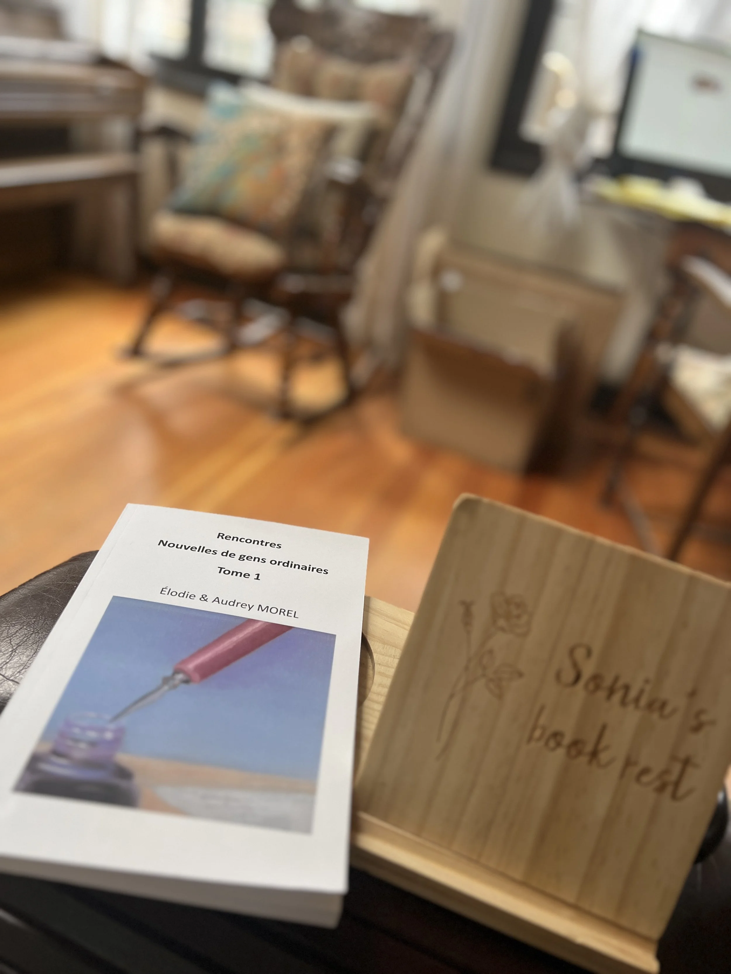 Rencontres - Nouvelles de gens ordinaires, tome 1. Les deux autrices sont sœurs et jumelles, Élodie Morel et Audrey Morel
