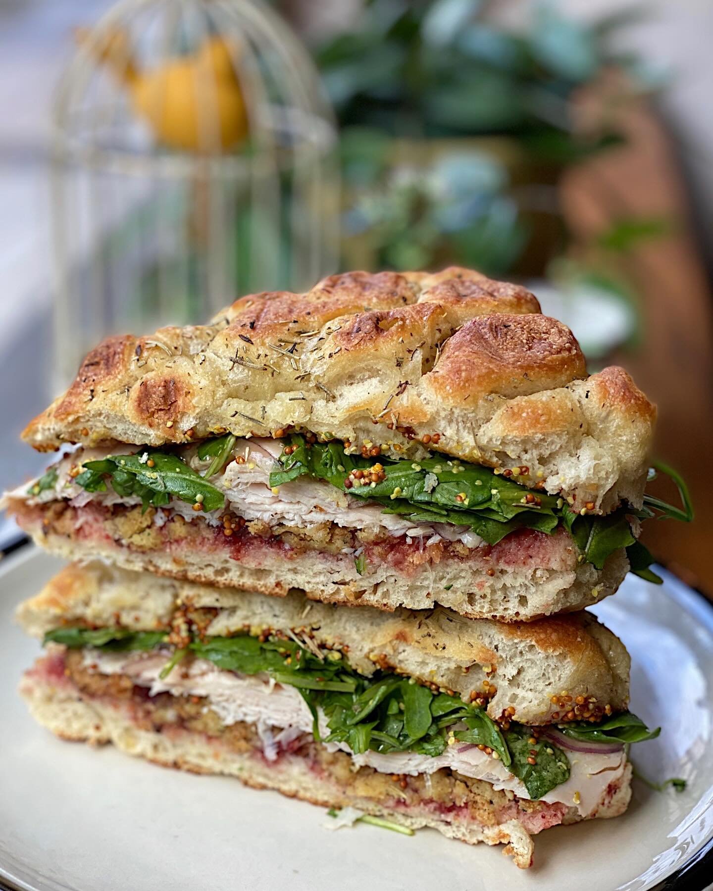 Gobble Gobble Hey! 🦃🤗🍁

It&rsquo;s November in Hoboken again and that means our Black Rail Thanksgiving Appetizer sandwich is back!!! 
Some traditions are so delicious.

Our rosemary focaccia bread is packed with roasted turkey, cranberry sauce, g