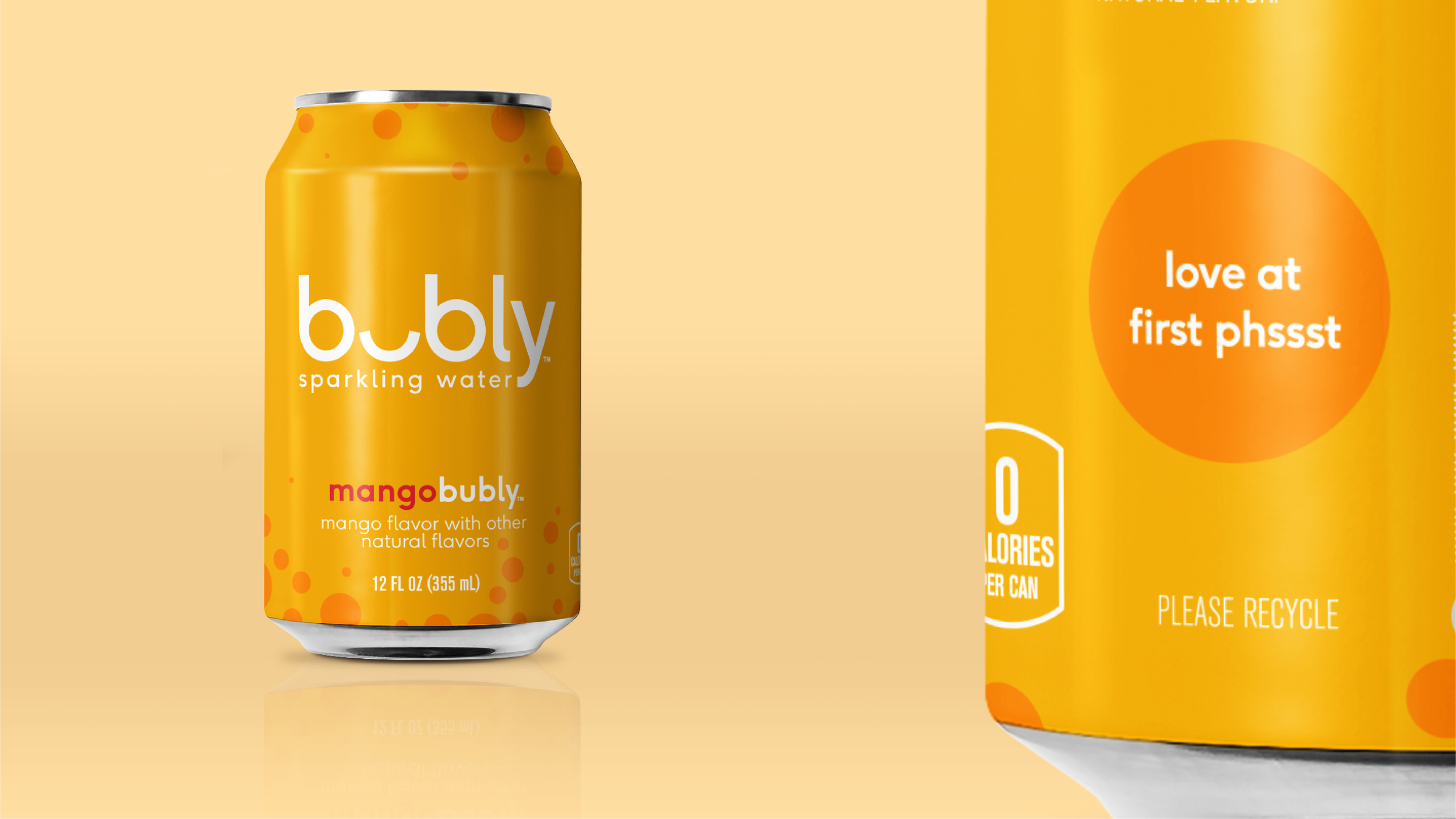 Flavor names to give personality to each "bubly"