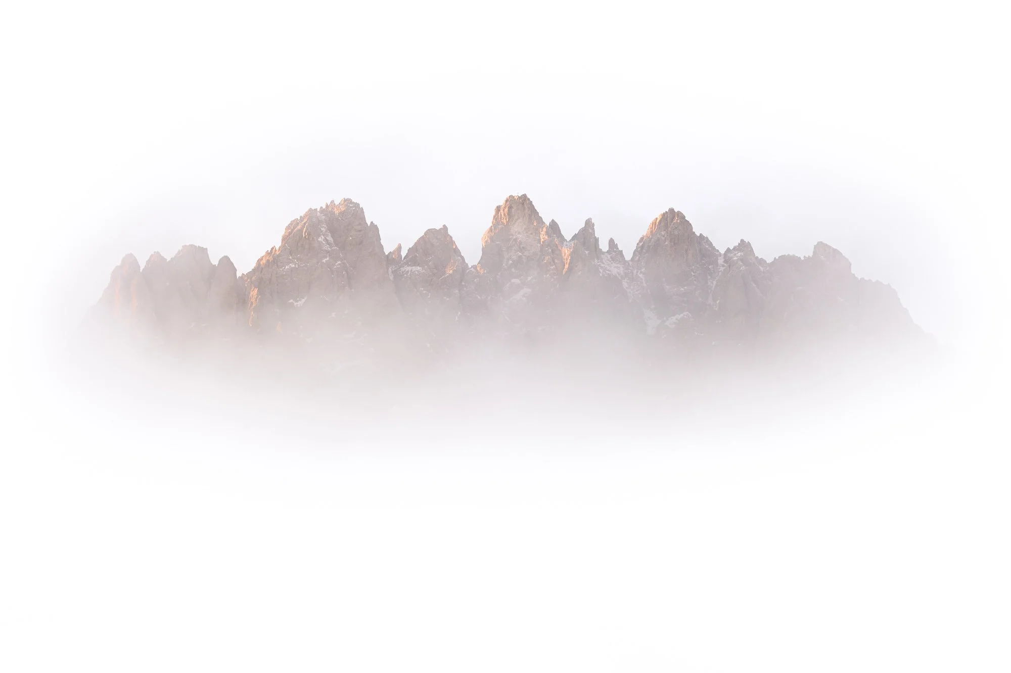Haunoldgruppe Sonnenuntergang, Dolomiten, Italien_Haunoldgroup sunset, Dolomites, Italian Alps