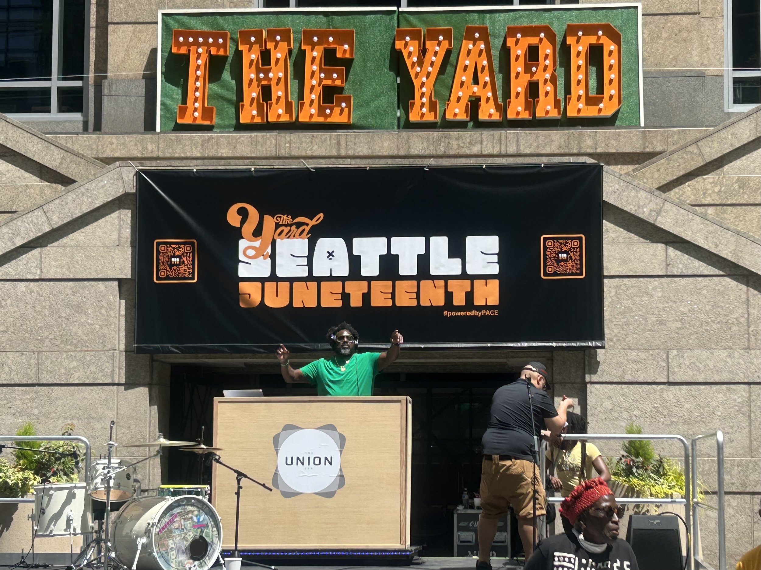 The Yard- Juneteenth Event in downtown Seattle