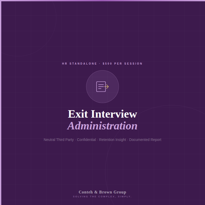 Employee Exit Interview Administration