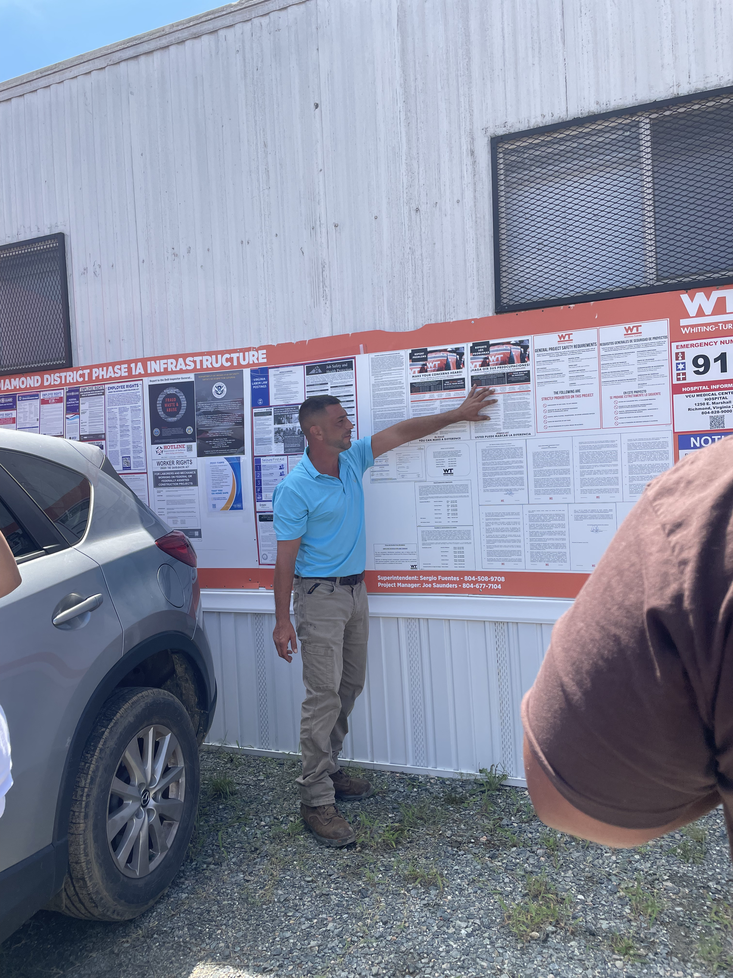 C&B field operations and site management