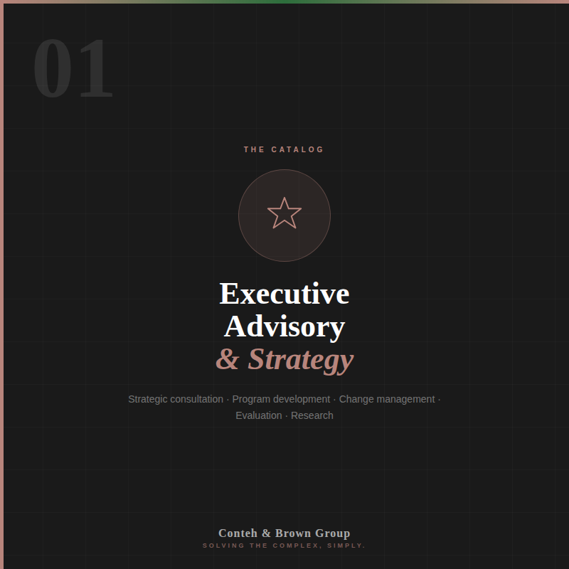 Executive Advisory & Strategy