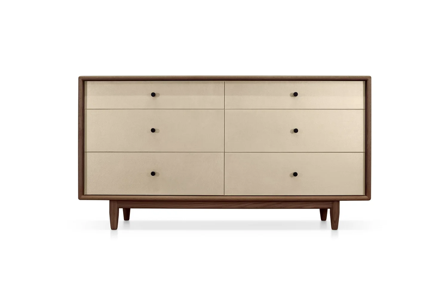 white christmas dresses Apollo 6 Drawer Dresser - A , Dresser in Walnut