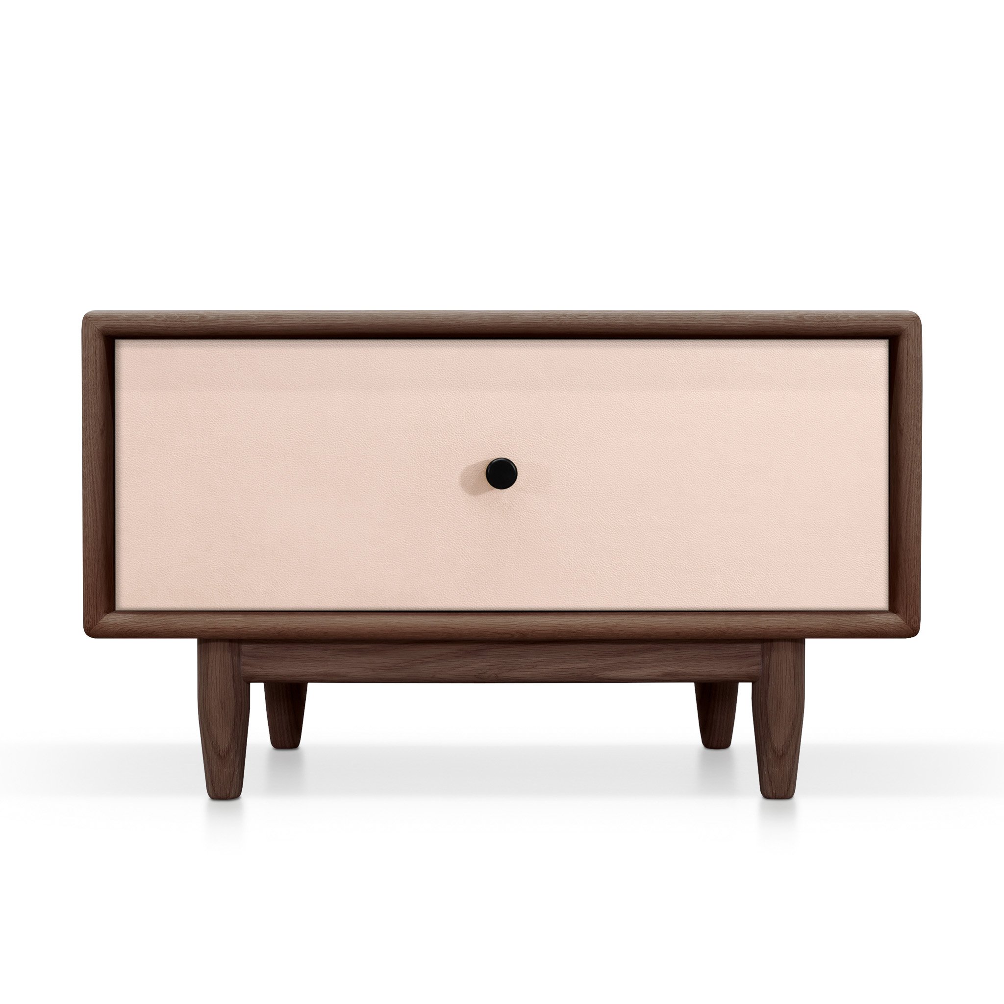 premium non toxic nightstand for girls room, pink faces