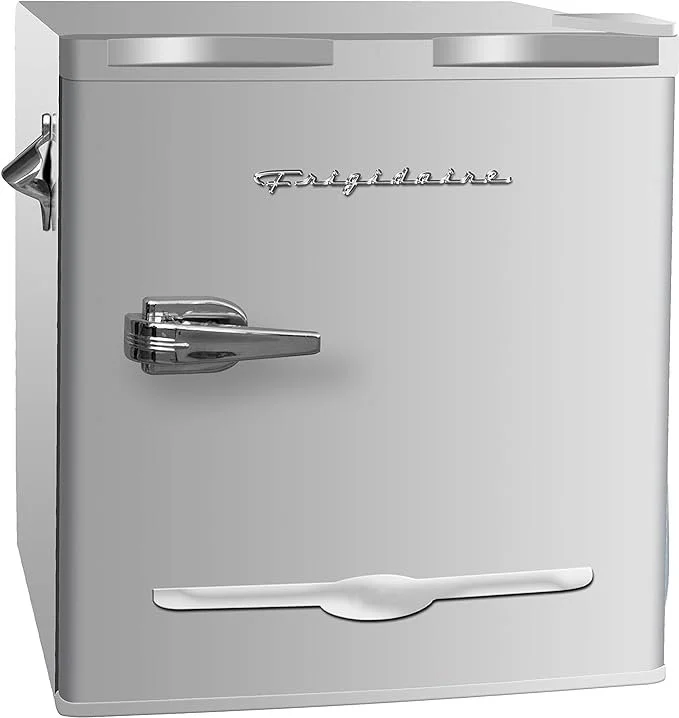 Frigidaire EFR176 Retro Compact Fridge with Chiller Mini Refrigerator 