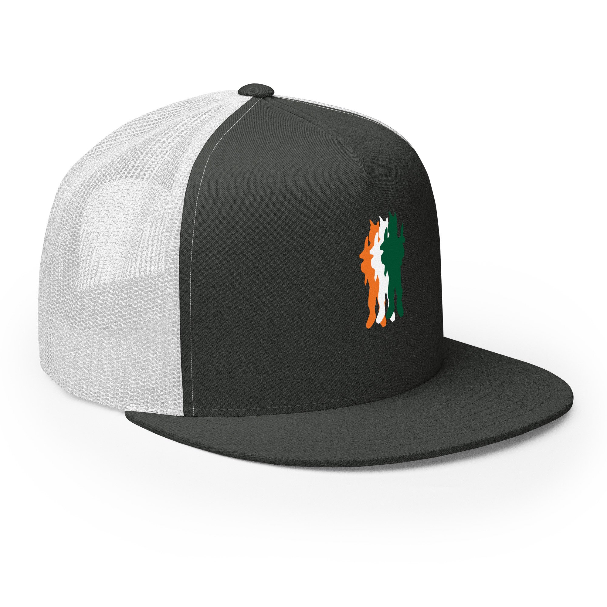 5-panel-trucker-cap-charcoal-white-right-front-671d7eb7760e4.jpg