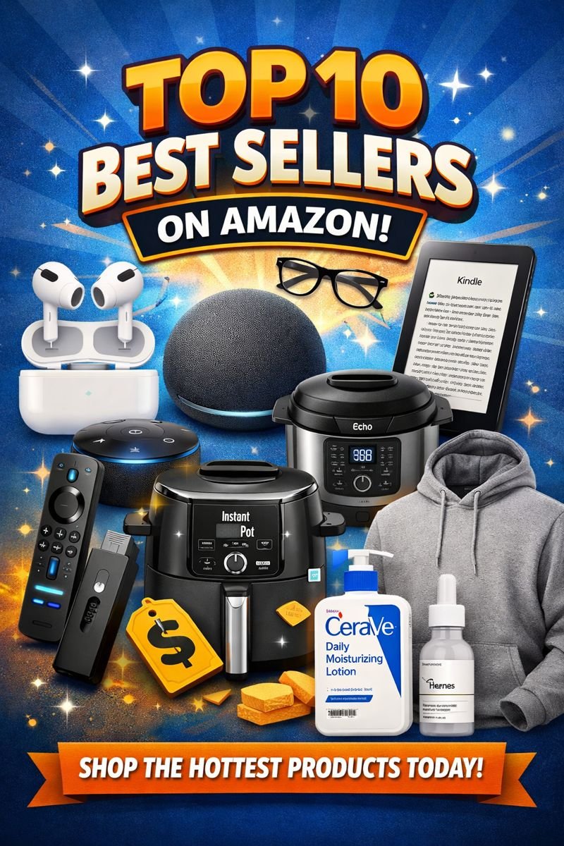 Top 10 Best-Selling Products on Amazon Right Now (2026)