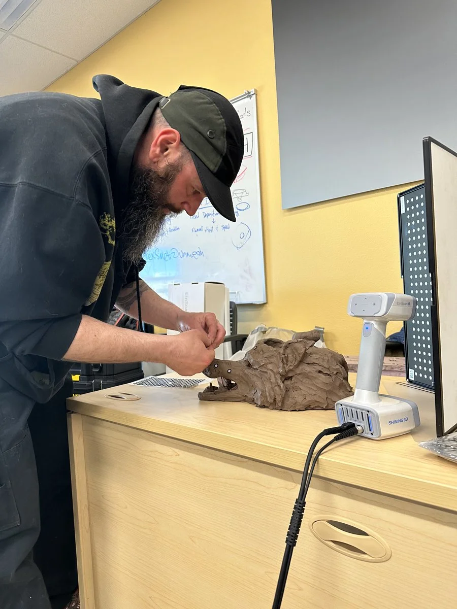 3D scan by argots oddities & 3d print shop