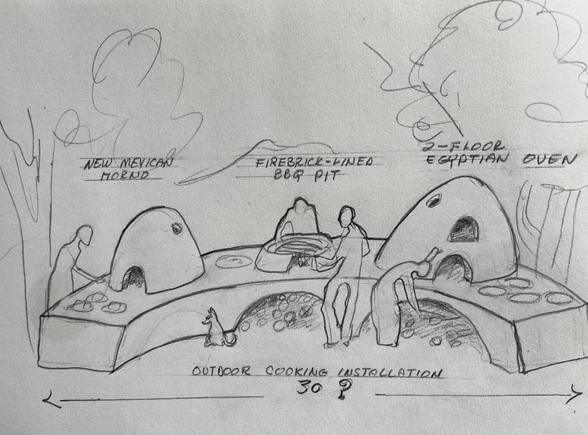 original concept sketch by anita rodriguez