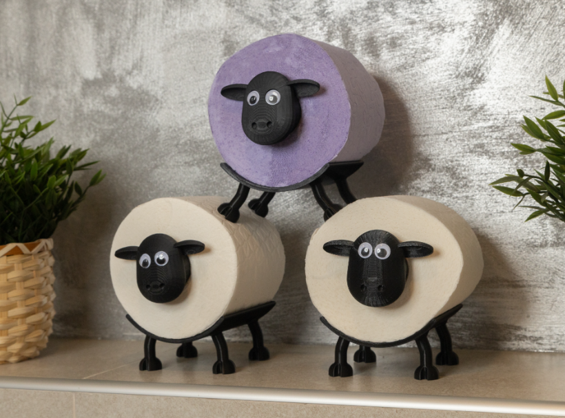 Sheep Toilet Paper Holder - 3 pack