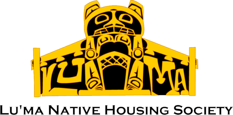 Lu'ma Native Housing Society colour logo.