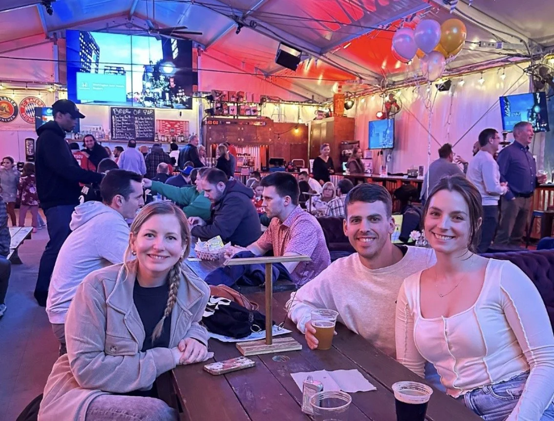 Inside one of the bars. (Shipgarten on Instagram)