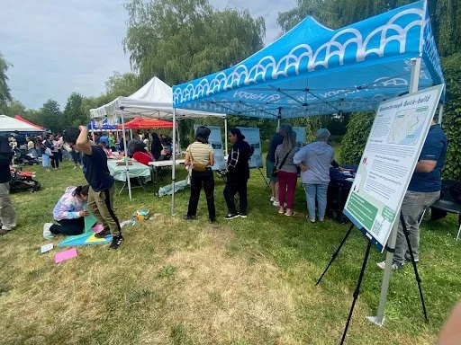 Queensborough streetscape and drainage engagement