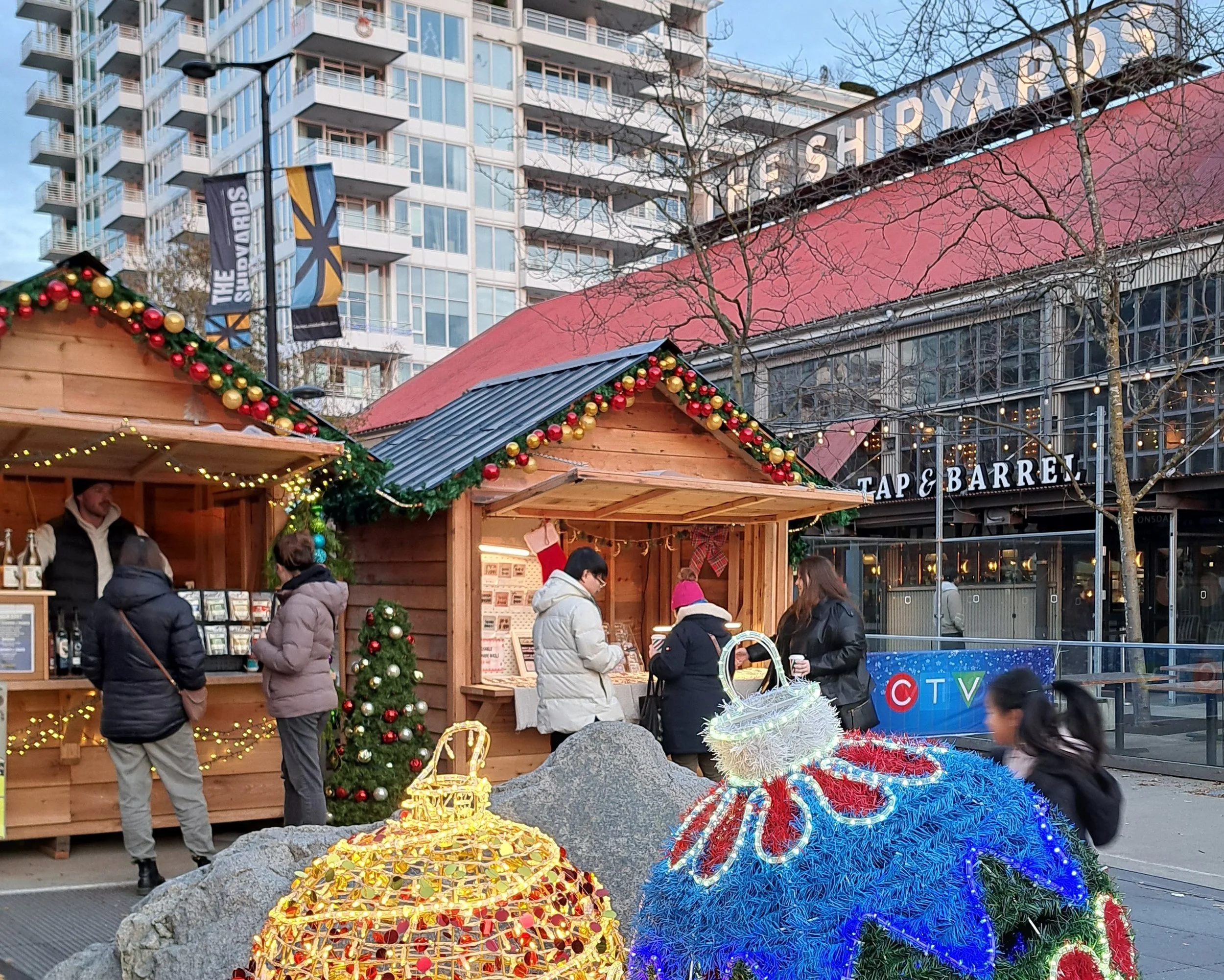 The Shipyards plan, North Vancouver