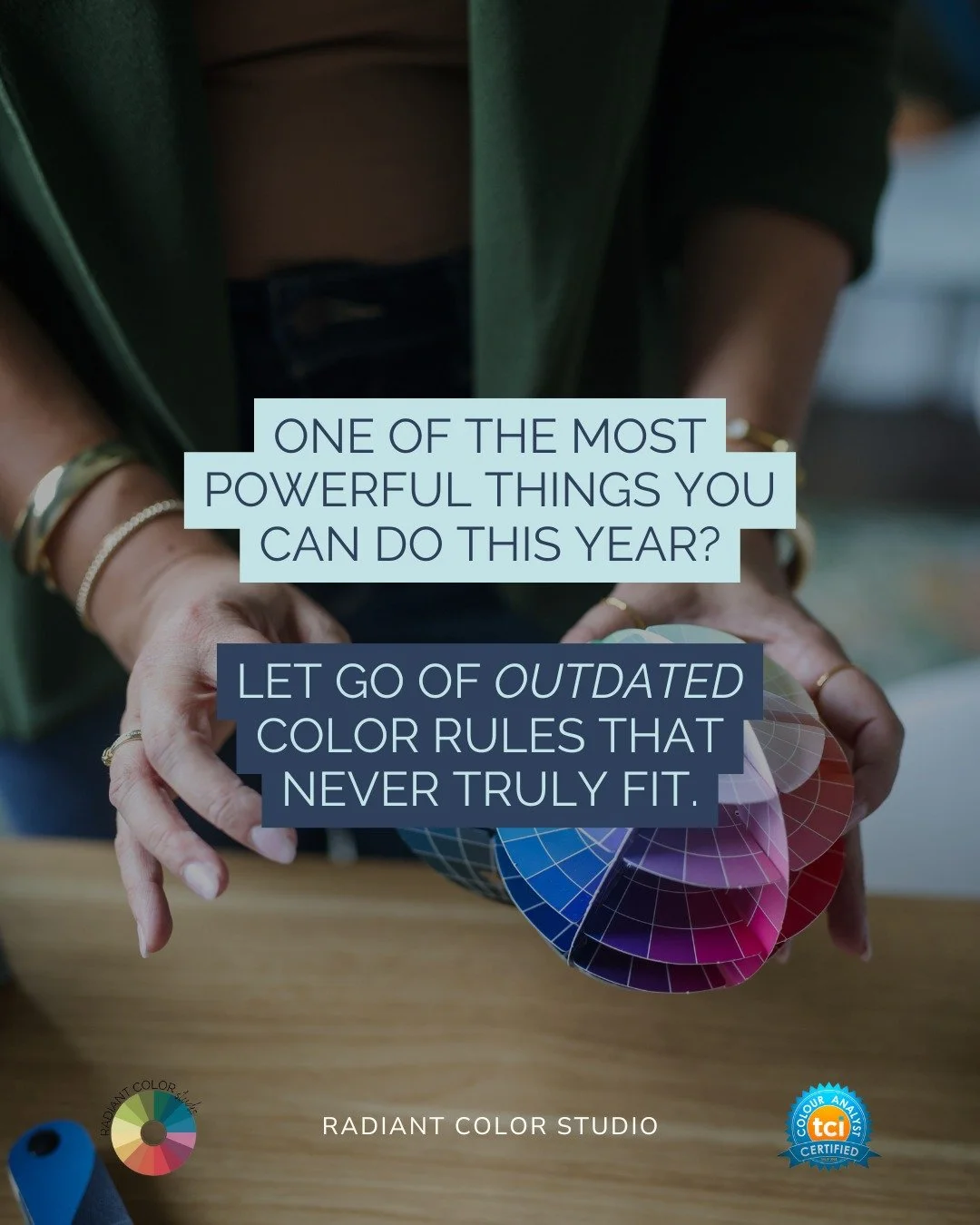 One of the biggest style shifts you can make this year? Letting go of outdated color rules.

Most people don&rsquo;t fit neatly into &ldquo;warm or cool&rdquo; or one of four seasons.
�
That&rsquo;s why so many wardrobes feel almost right, but not qu