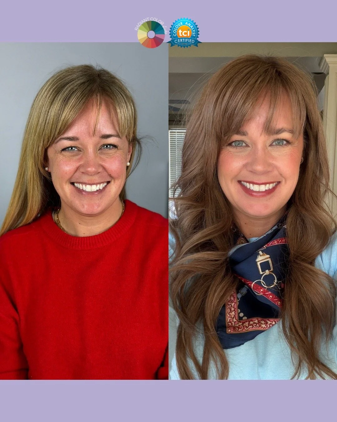 The power of hair color! 🤯

I talked about hair color the other day, and a client sent me the most perfect before &amp; after to illustrate exactly why lighter isn't always better (especially in spring when everyone feels the urge to go blonde!)

He