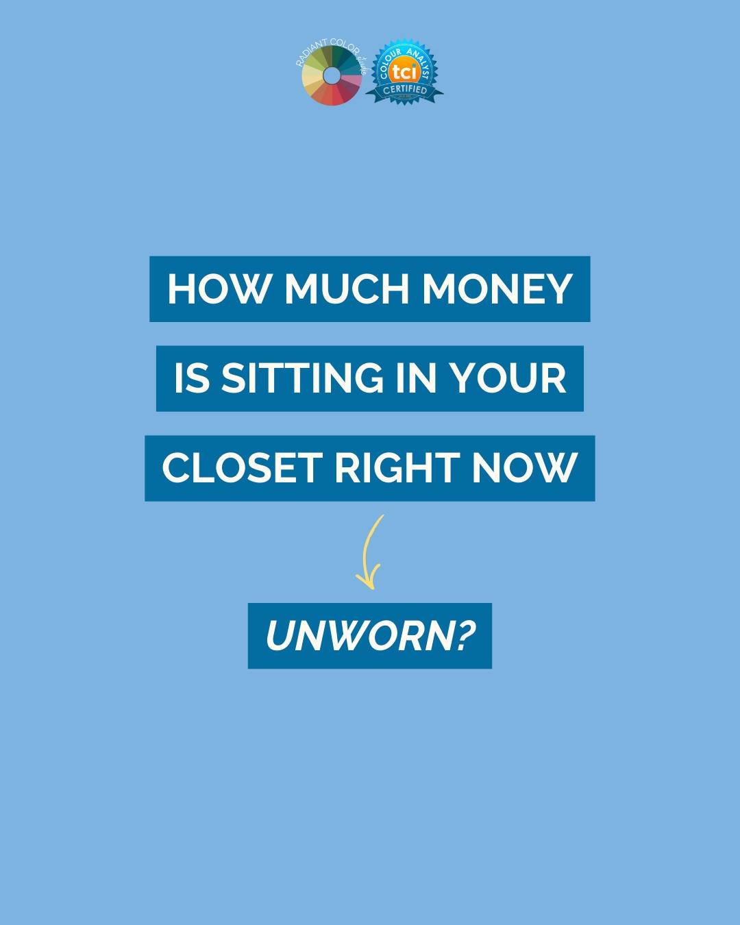 Most people have a closet full of clothes and still feel like they have "nothing to wear." Here's why: the colors don't work together. The tones fight each other. Nothing feels cohesive.

And it's not your fault.

Nobody teaches us how to b