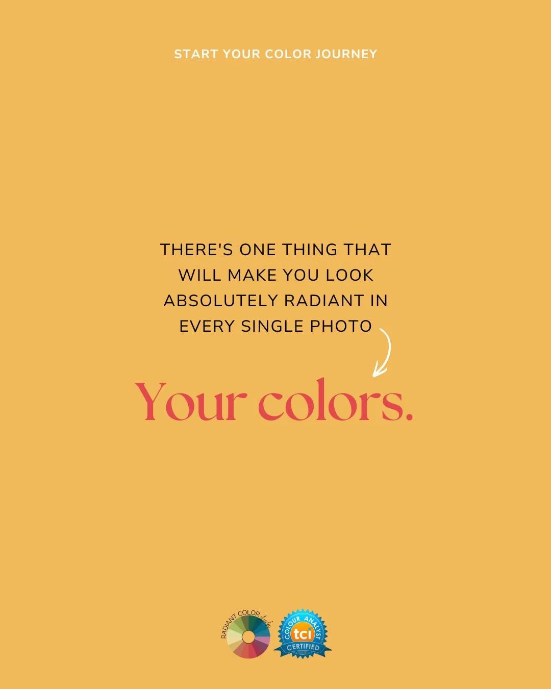 Spring event season is HERE.

And the colors you wear in photos matter more than you think! 📸

Whether you're attending a wedding or getting headshots done, when you wear your best colors:

✨ Your skin looks clear and glowing
✨ Your eyes appear brig