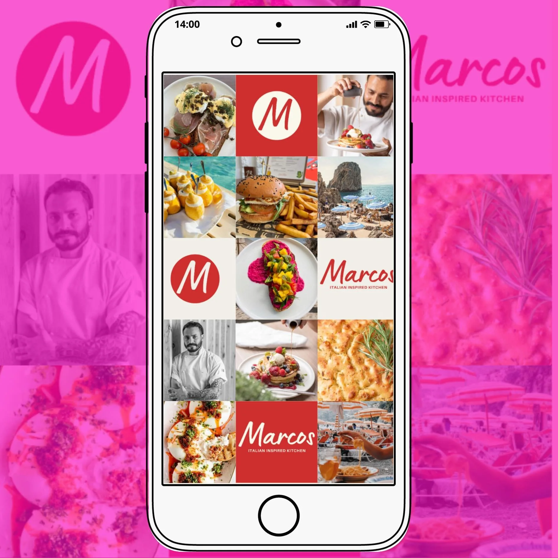 Brand, advertising and social media management for a hospitality client ❤️🇮🇹