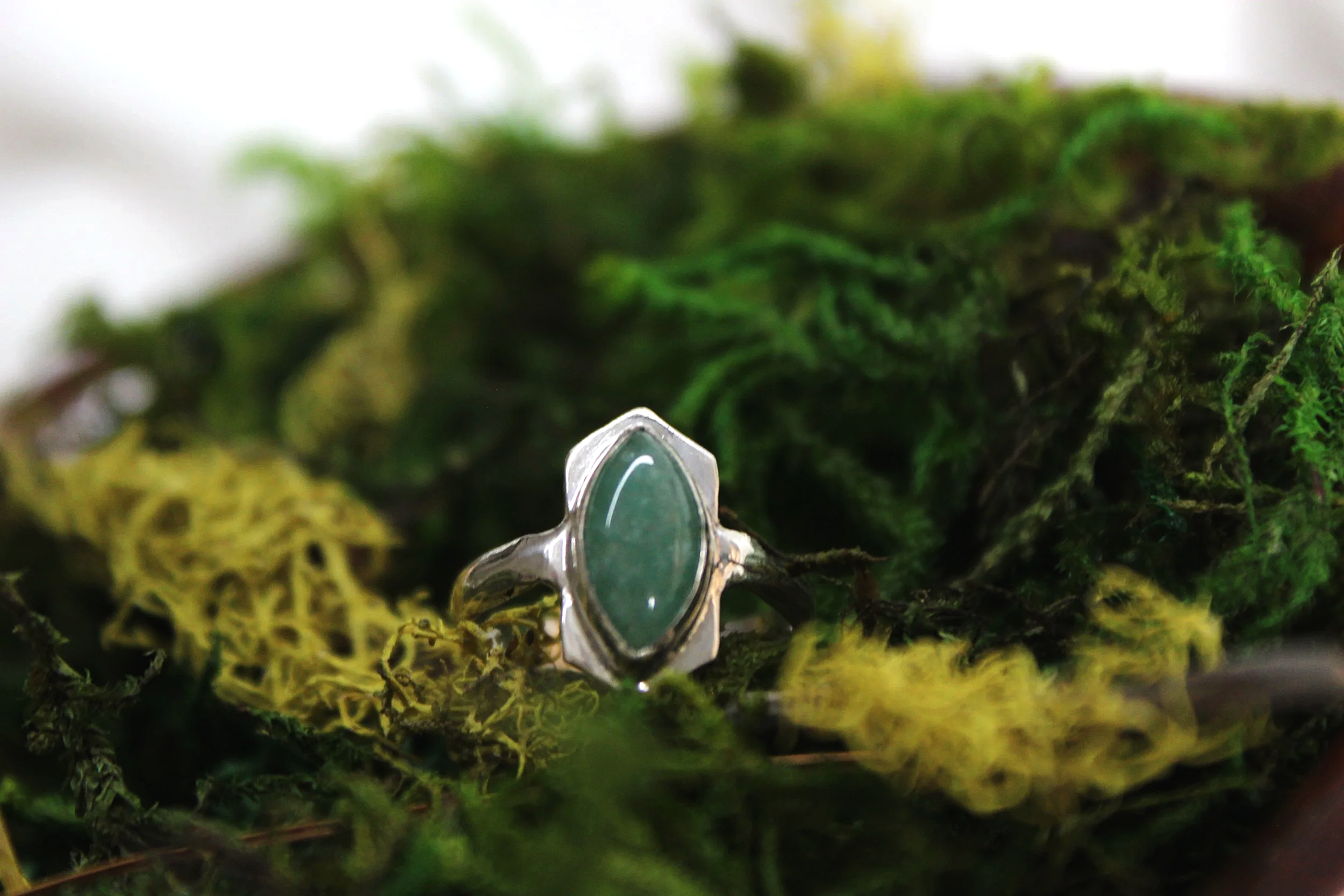 Hexed Ring (Green Aventurine)