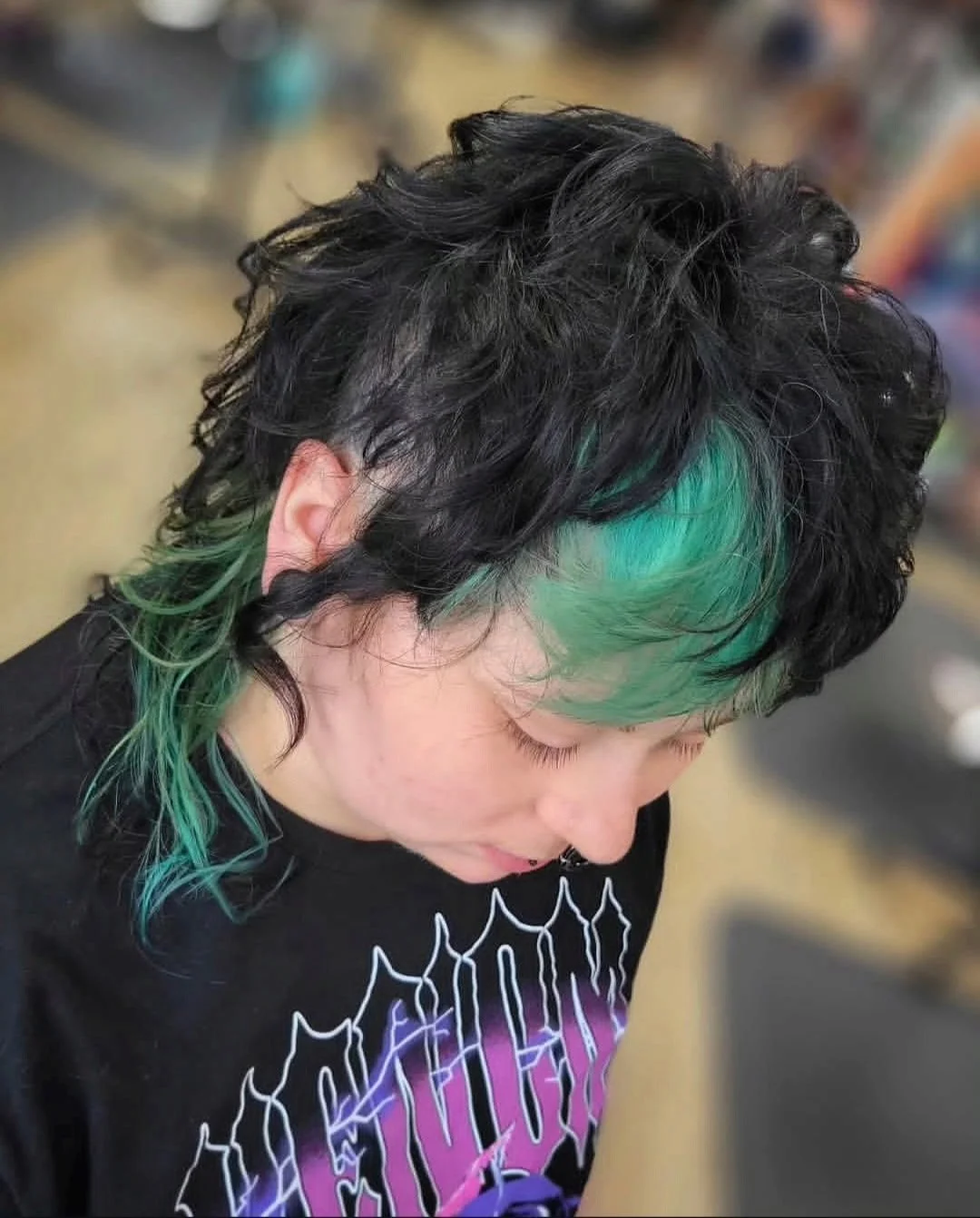 Alternative Haircut and Fashion Color