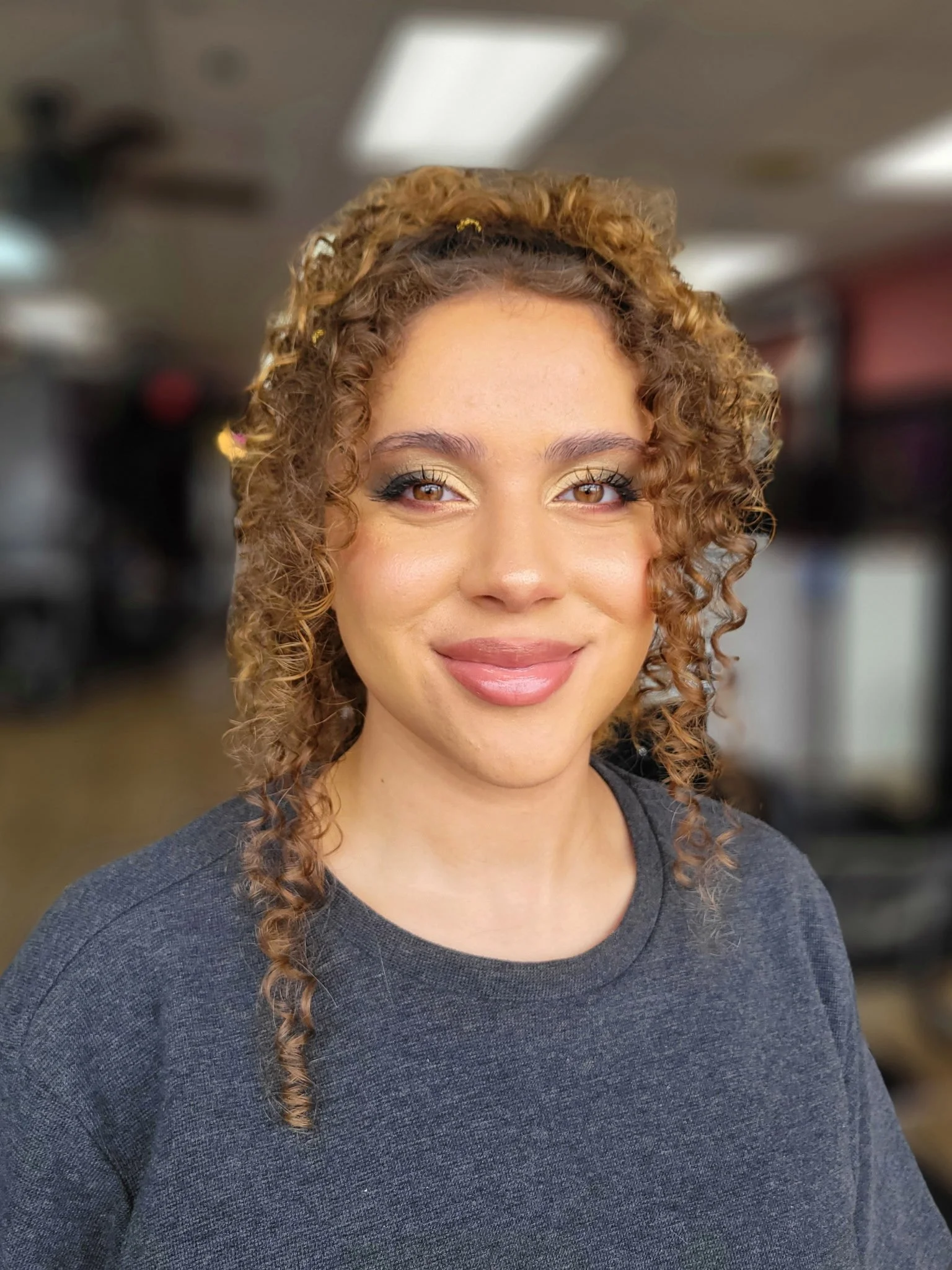 Natural Prom Glam