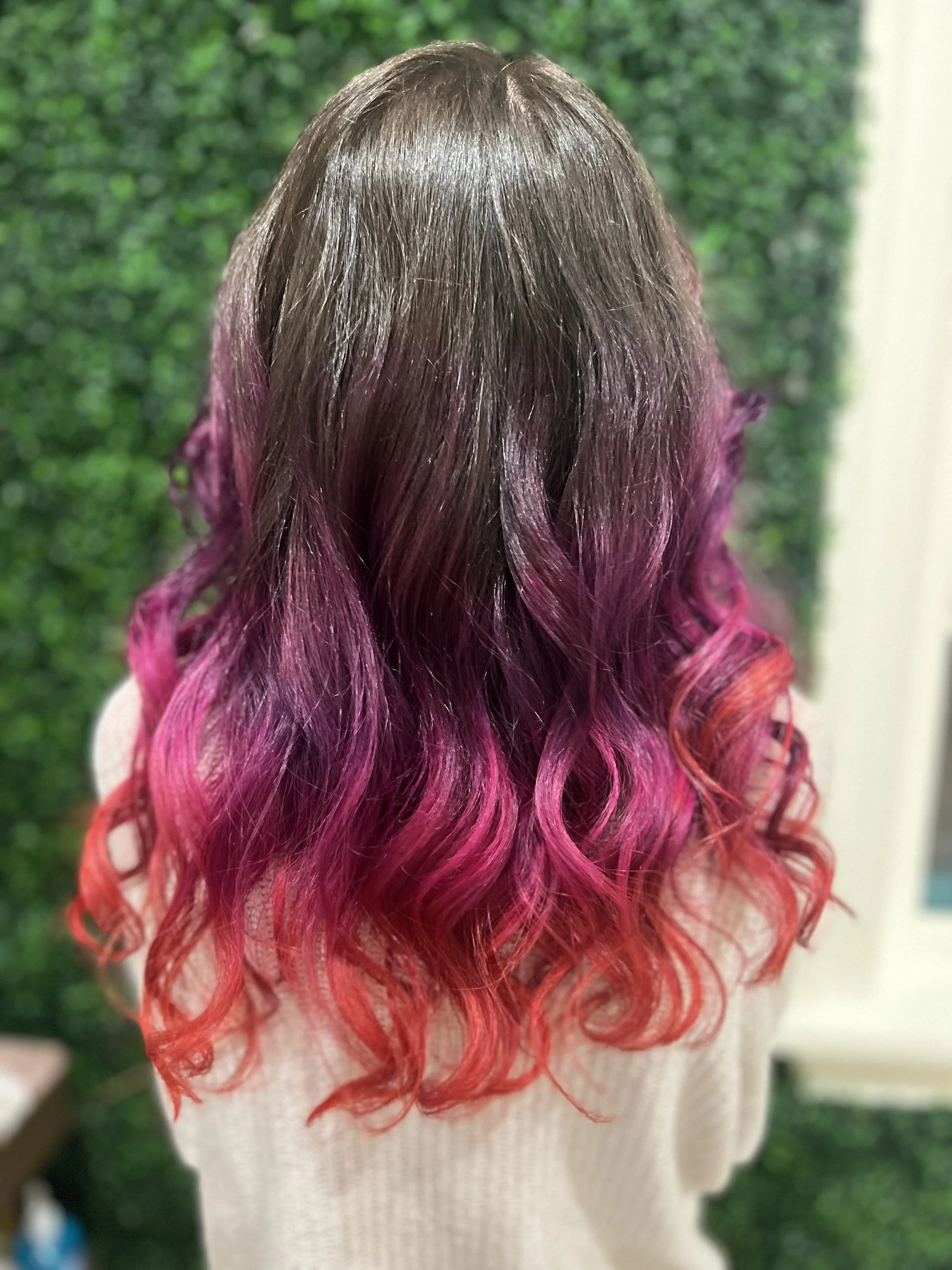 Balayage, and Vivid Color Melt