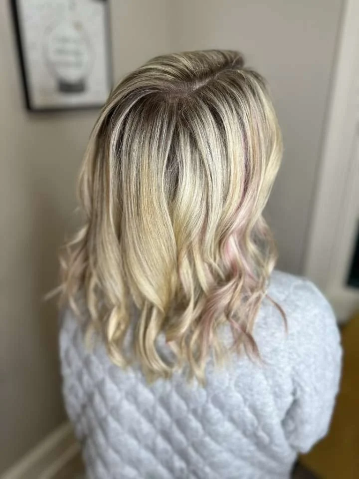 Heavy Highlight, Root Smudge, and Peekaboo Vivid