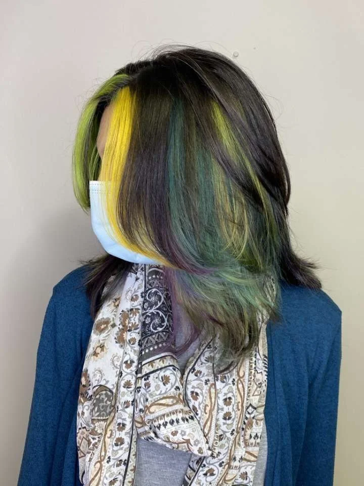 Vivid Color Blocking 