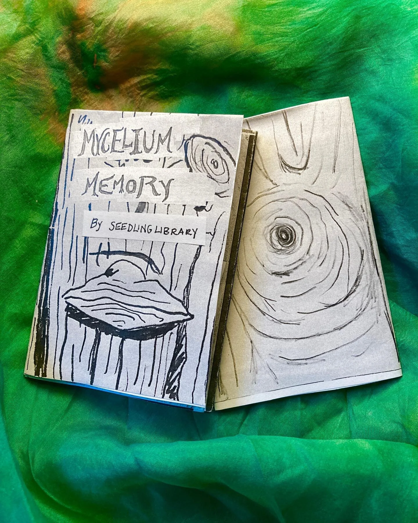 mycelium memory 👁️🍄👾

Are these the final ponderings of alien lifeforms inside a wormhole &hellip; or the premonitions of a forest&lsquo;s root network? You decide &hellip; 🌲🪱🛸

A little sci-fi zine! I&rsquo;ve been discovering weird lil bitsy 