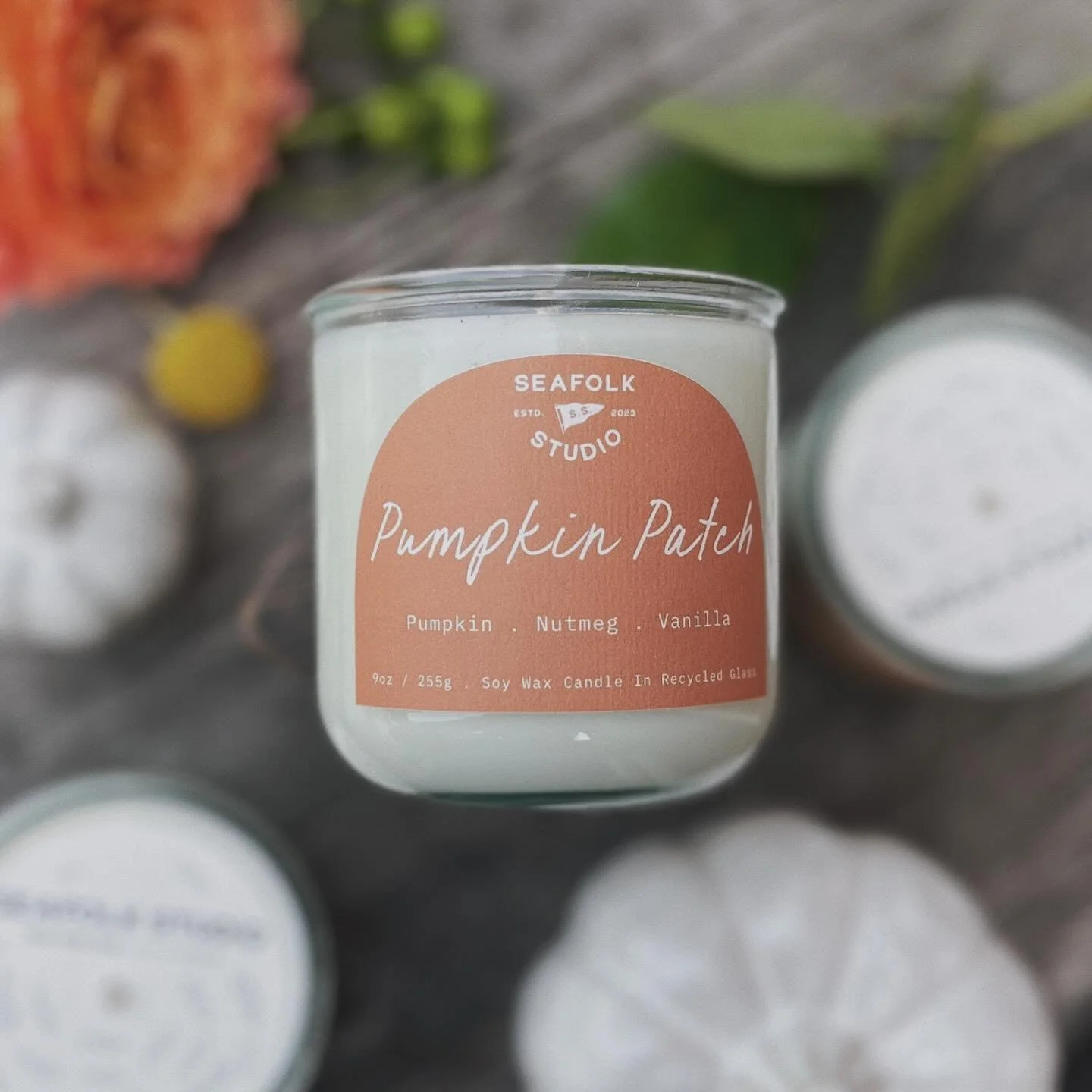 Happy fall y&rsquo;all!! Fall candles are available now on our website! 🍂🍁