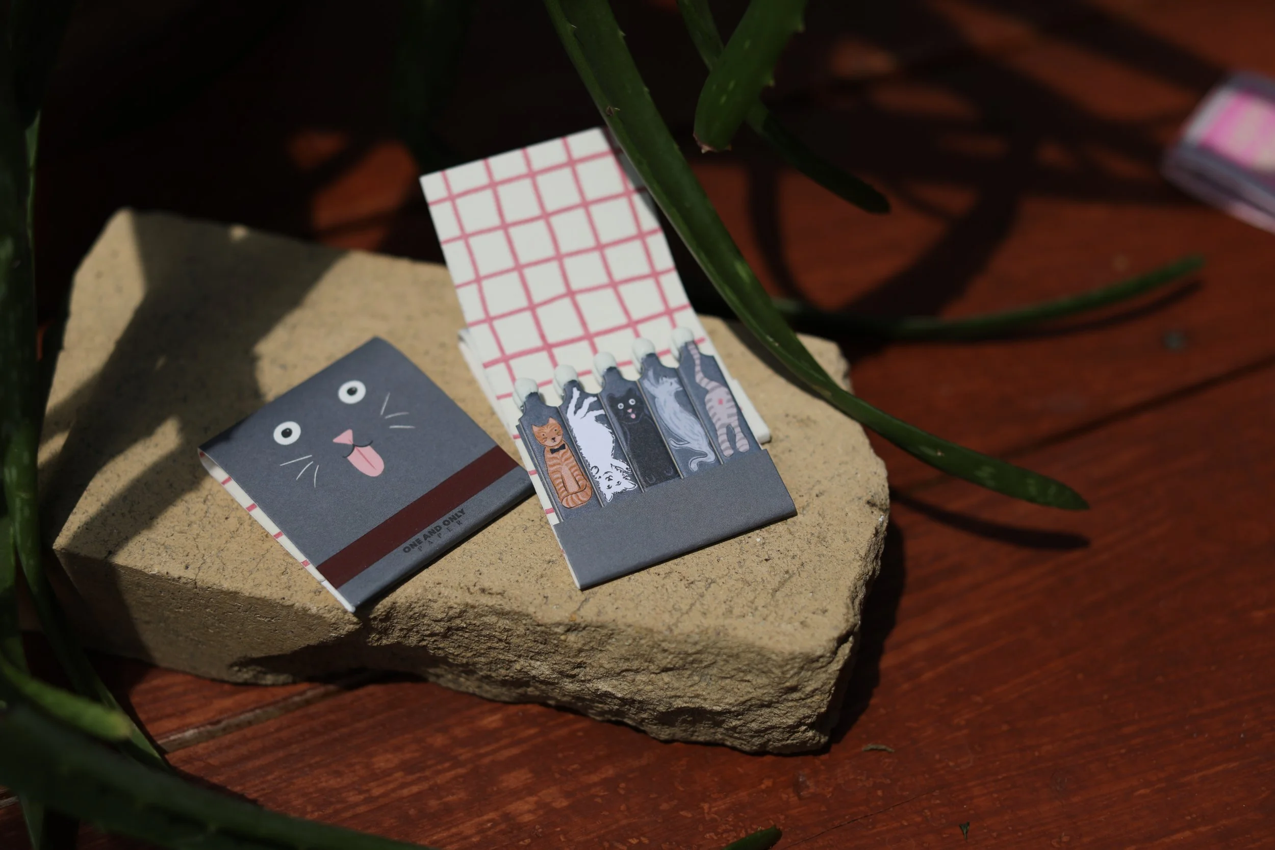 Cats Printed 10 Stem Matchbooks