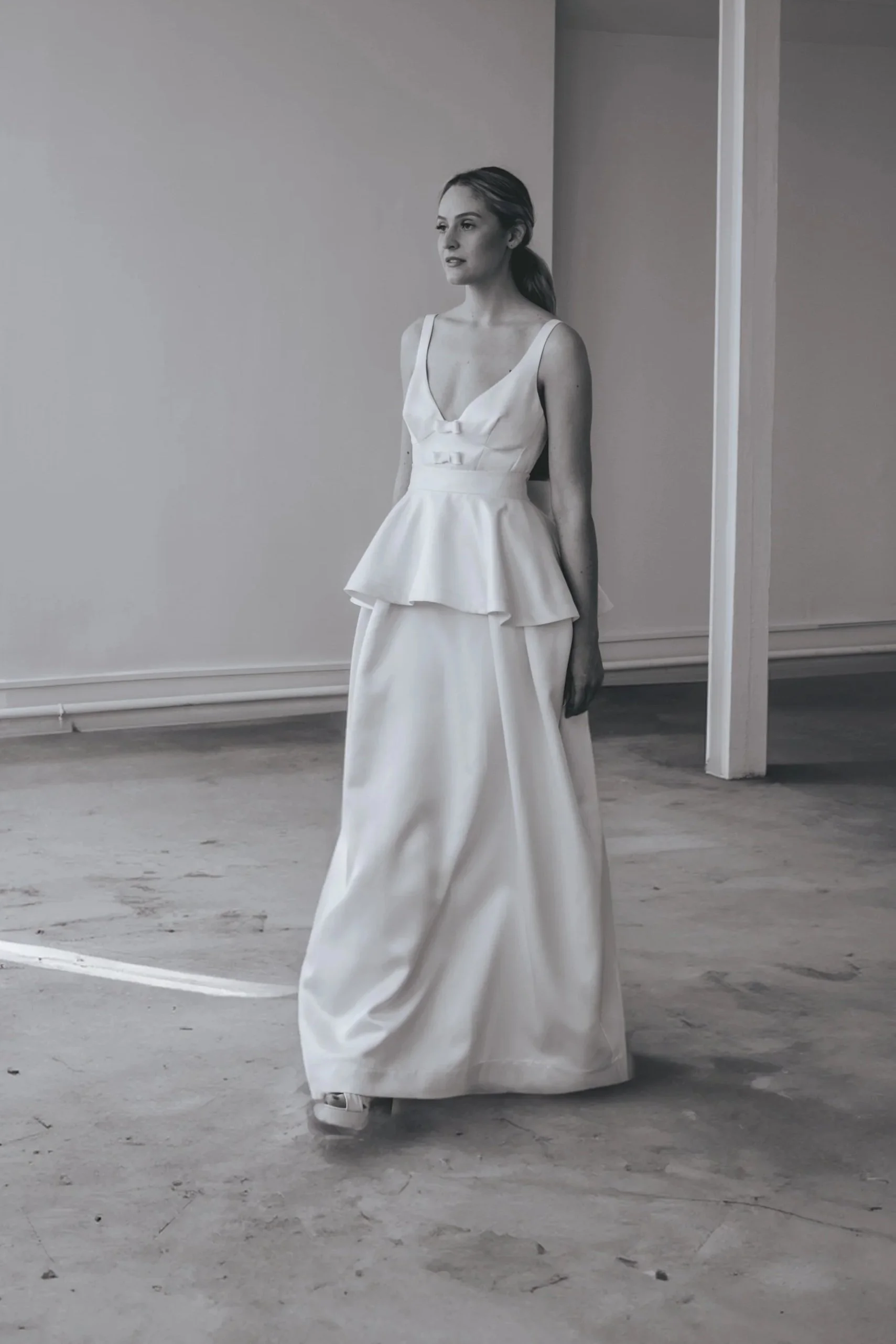 Lila Peplum (worn with Farah) | Unbridled Studio