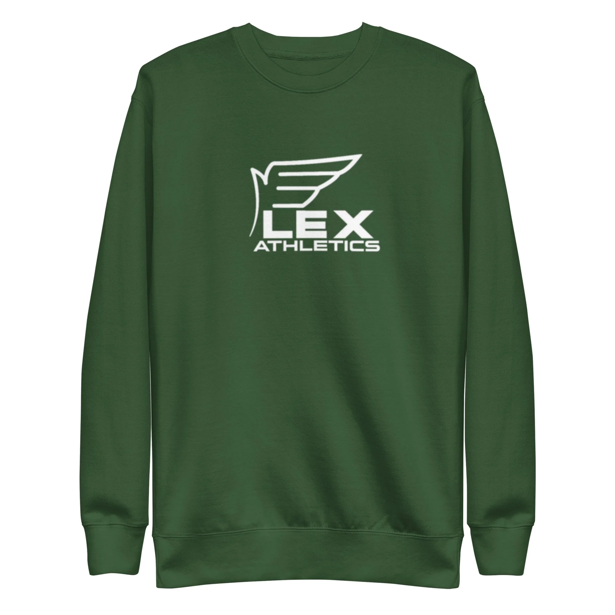 unisex-premium-sweatshirt-forest-green-front-66e31e893f57f.jpg