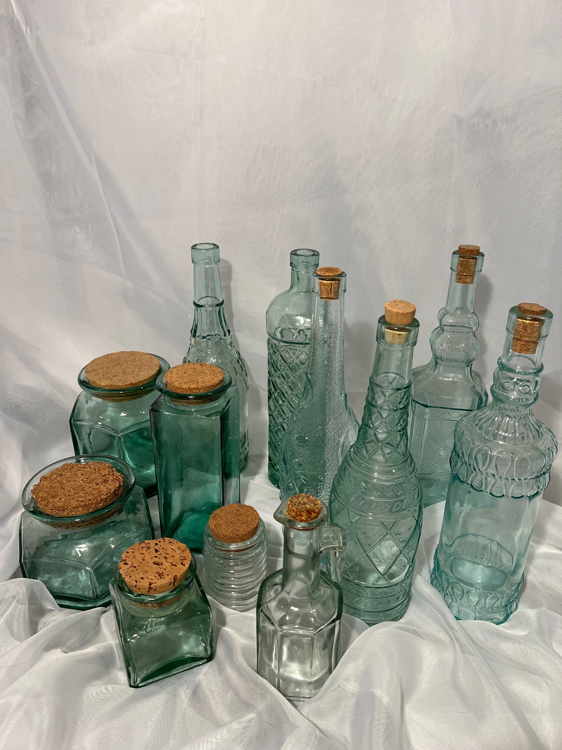Assorted Vintage Bottles
