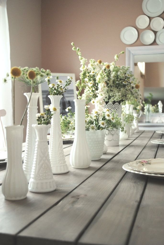 Milk Glass Vase