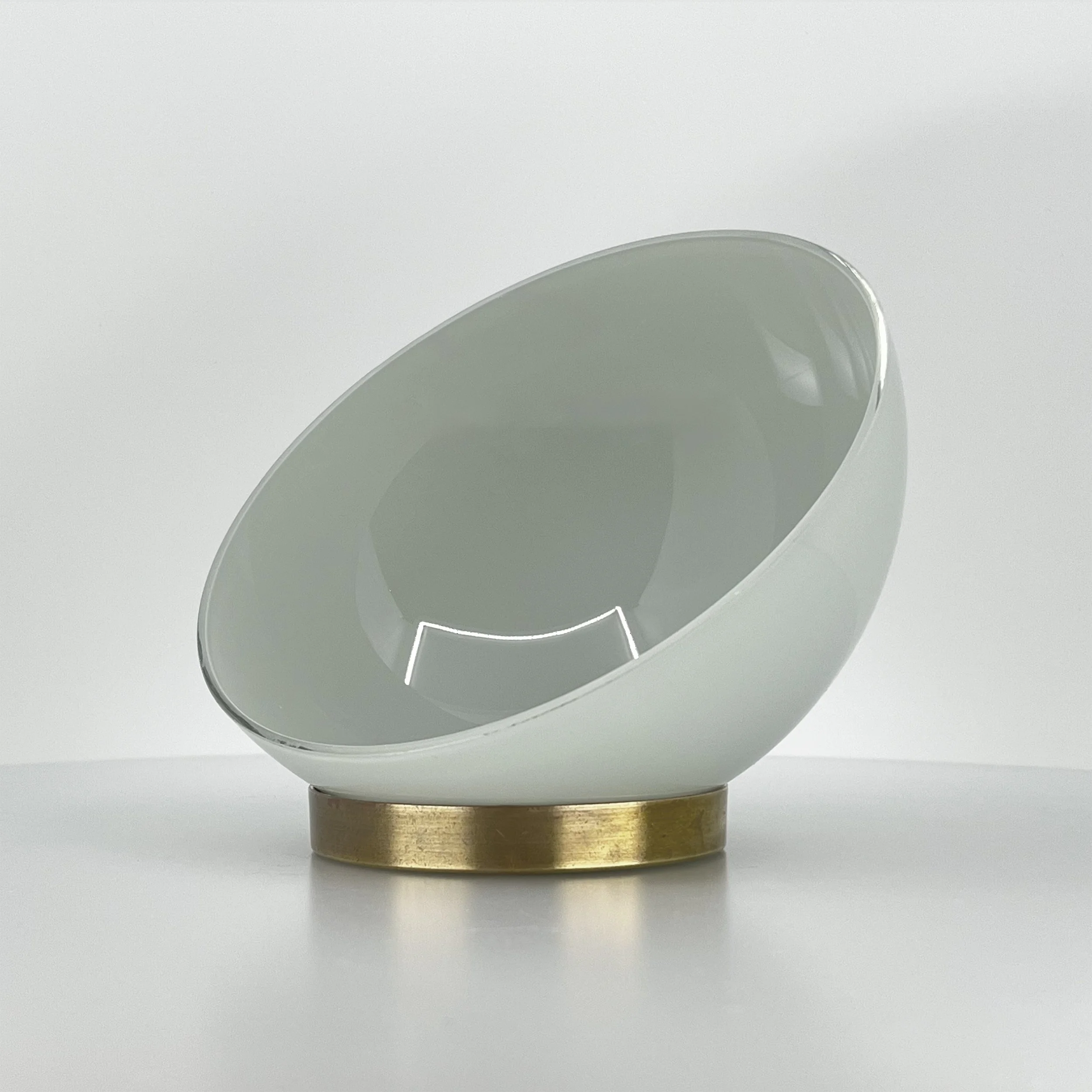 Dove Grey glass colorway sample by Neptune Glassworks.